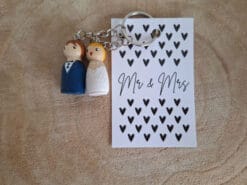 gelukspoppetje bruidspaar 2. Met deze twee zit het wel goed!