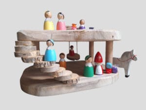 Met dit Sinterklaas huis kun je jouw fantasie de vrije loop laten. Goed voor urenlang speelplezier.