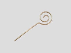 De staf van de Sint. Zonder kan hij niet.