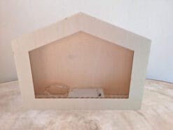 Met Kerststal hout kun je alle figuren jouw eigen kleuren geven