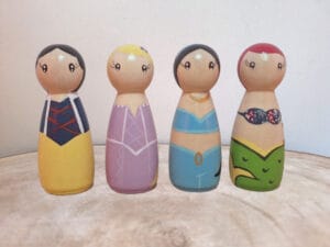 Met deze prinsessen breng je veel sprookjes tot leven.